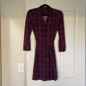 Donna Morgan Plaid Dress